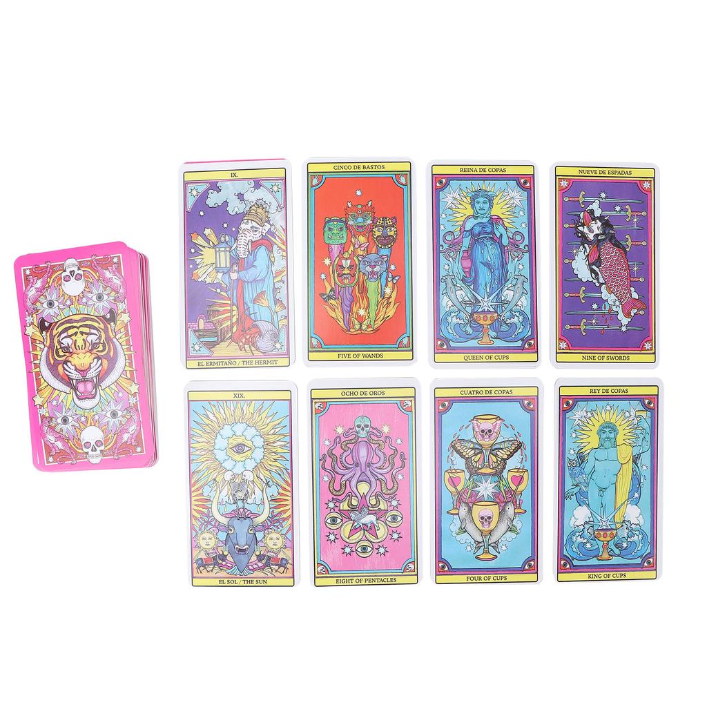 80‑Deck Tarot Cards Divination Fate Forecasting English Language Entertainment Board Game