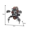 Building Block Compatible 44416 Destroyer Robot, Planet Series Assembled Building Block Puzzle