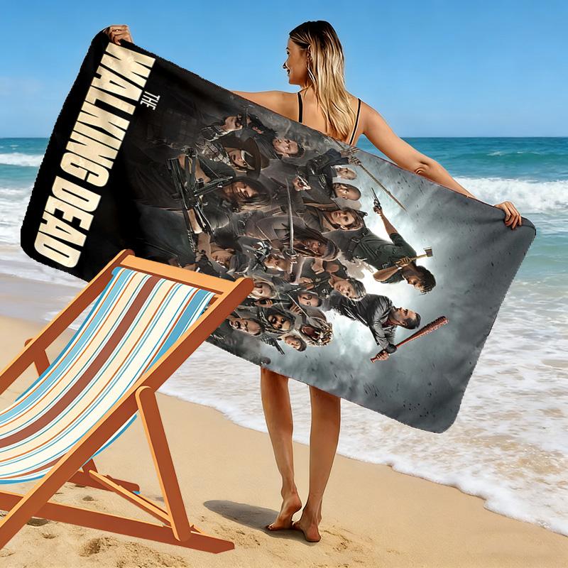 Fantasy Realms: Epic Journeys Unfold beach towel Outdoor camping Portable for travel quick-drying swim towel Outdoor pool towel Absorbent bath towel