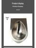 Anbangjie Stainless Steel Wall-Mounted Waterless Urinal with Odor Suppression and Live Bacteria Decomposition