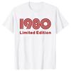 1980 Limited Edition Retro Style T-shirt