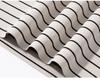 Ice Silk High Elasticity: Summer Business and Leisure Lightweight Horizontal Stripe Knitted Short Sleeve T-shirt for Men Polo Shirt