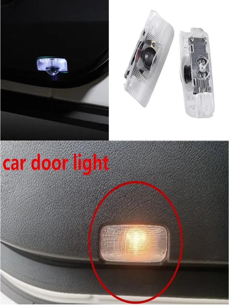 LED Car Logo Door Light Projection Ghost Lamps For Toyota Avalon Camry Highlander Tundra 4 Runner Prius Sienna Sequoia Venza VE4