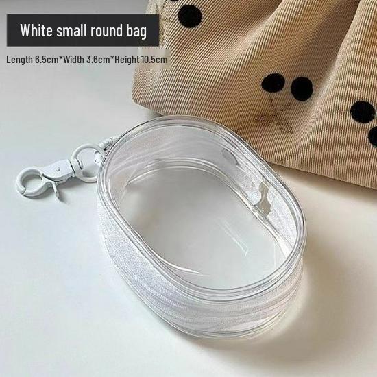 Transparent Portable Storage Box for Cables and Earphones - Waterproof Travel Organizer