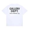 Vintage High Street Tričko Gallery Dept Tištěné Tričko Módní Tričko s Potiskem Písmen Ležérní Tričko s Kulatým Výstřihem Dámské Tričko Letní Značkové Top
