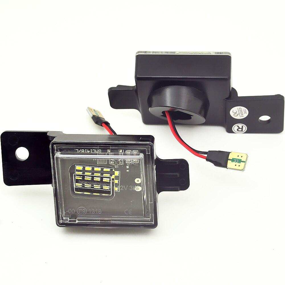 6000 K weiße Voll-LED-Autokennzeichenbeleuchtung für Chevy Silverado 1500 2500 3500 GMC Sierra Chevy GMC Canyon usw.