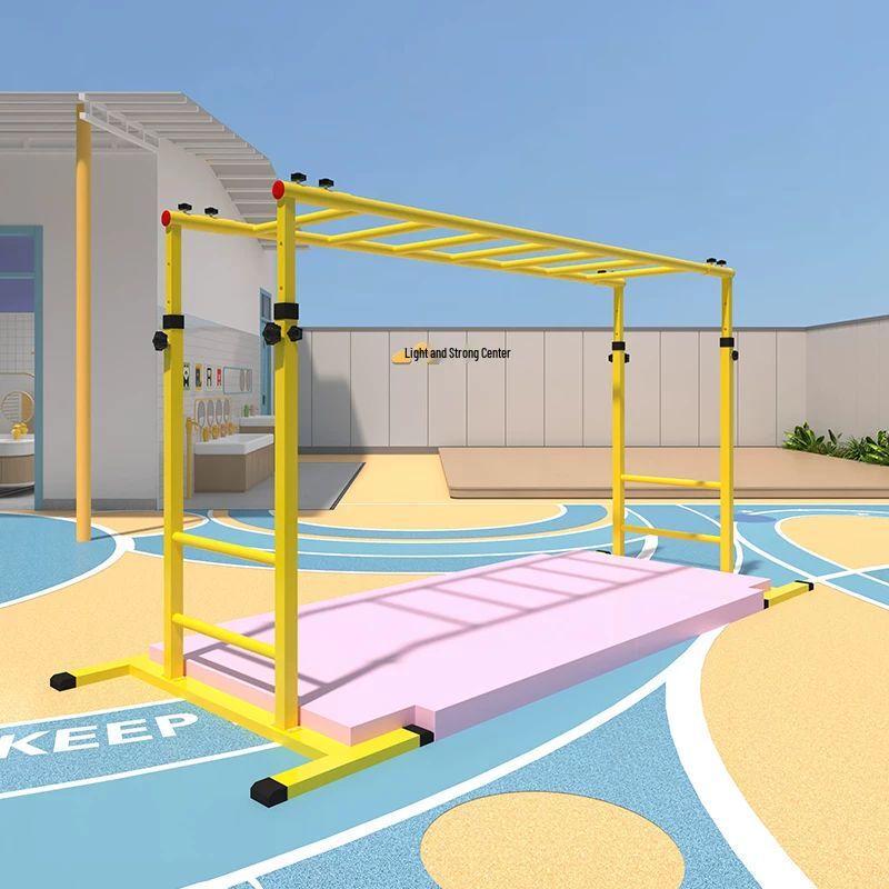 

Kids Adjustable Mobile Climbing Ladder & Pull-up Bar