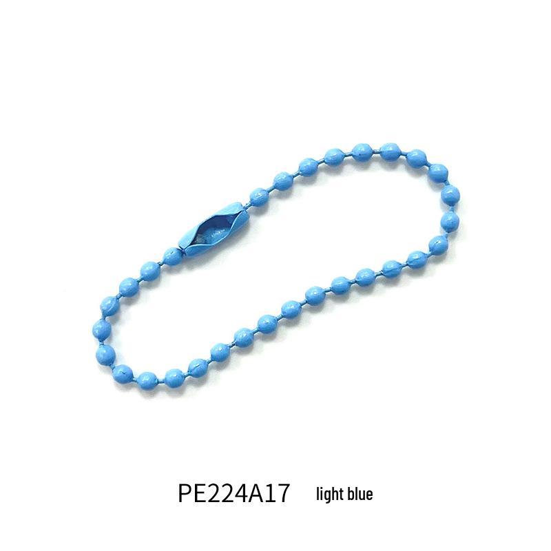 

Красочная эмалевая шариковая цепочка, кулон-кукла для DIY украшений 12 cm