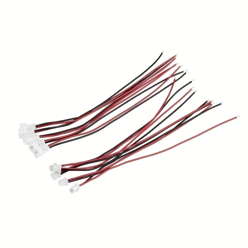 5Pair Micro JST PH 2.0 2PIN Male Female Plug Connector With Wire Cables 80mm