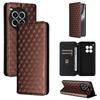 For OnePlus Ace 3 Pro 5G Case Wallet Stand Rhombus Leather Phone Cover
