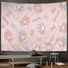 Sanrio Cinnamoroll Hello Kitty My Melody Tapestry Cute Bedroom Home Decor
