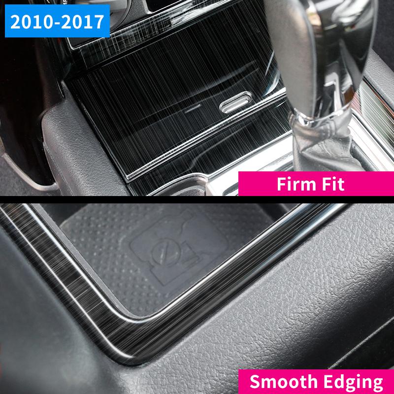 2010-2017 For Toyota Land Cruiser Prado 150 Lc150 Fj150 Upgrade Accessories Interior Decoration Stainless Steel Gearbox Cover