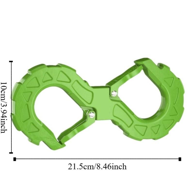 S-type Hook High-strength S-shaped Hook Solid Universal Double Ended U-buckle Portable Off Road Towing Bar JK Offroad