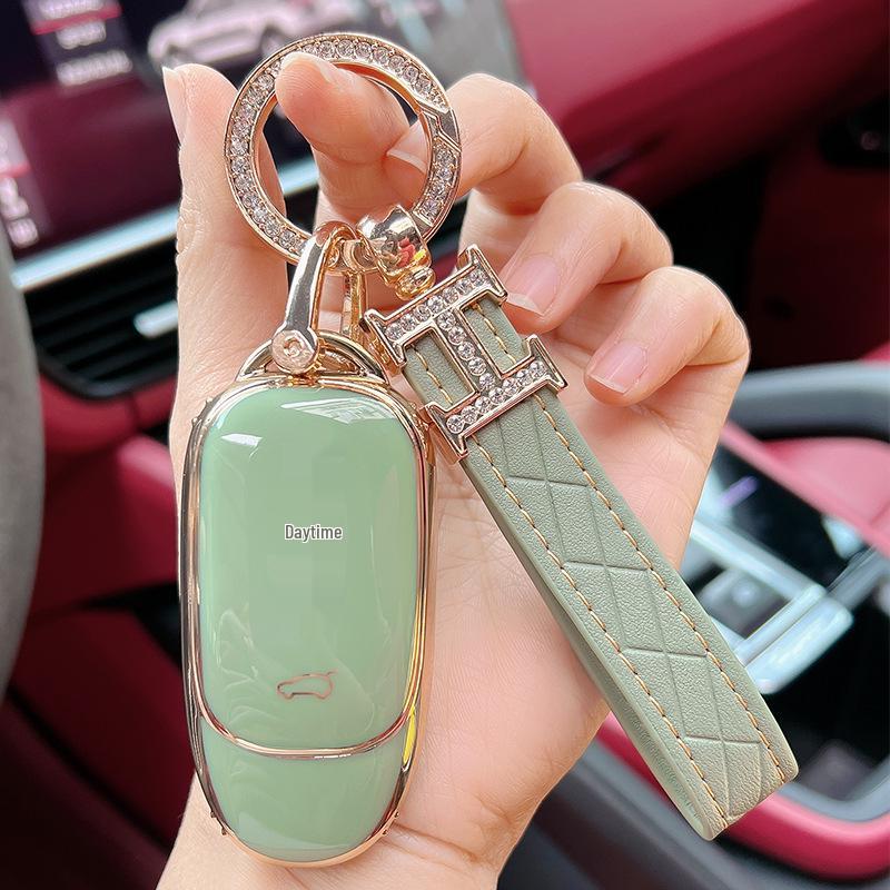 High-Grade Protective Key Shell for 2021 Ideal Model - Unisex Key Cover with Buckle