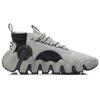 Li Ning Textil, Cuero Sintético Amortiguación Antideslizante Caña Baja Zapatillas de Baloncesto Vintage para Hombre Gris Antártico AGBR057-1