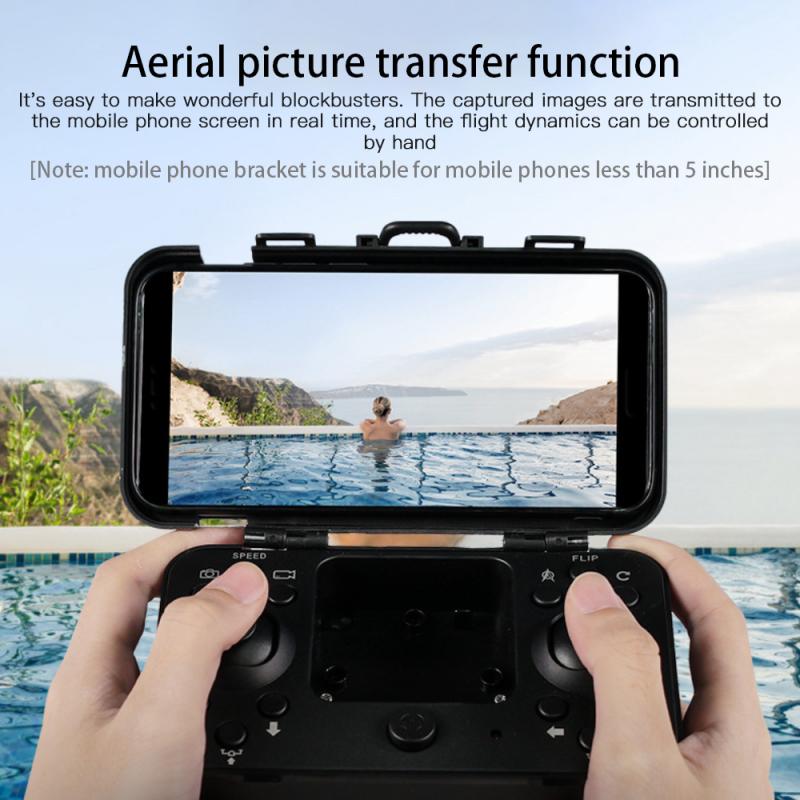 Mini Drone HD Wifi FPV con forma de equipaje, Control remoto, con cámara, plegable, retorno con un clic, Quadcopter, Juguetes