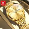 OLEVS Men's Watches Top Brand Business Fashion Original Automatic Mechanical Watch for Man Simplified Arabic Scale Waterproof