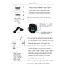 3 in 1 GPS Tachometer 200KMCelsiusH 85mm 9‑32V 7 Color Backlit Antifog   for Boat Car RV Motorcycle