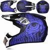 Four Seasons Motorcycle Off-road Helmet for Men and Women, Electric Bike Helmet, Mountain Bike Off-road Helmet, Racing Speed Descent Pedal