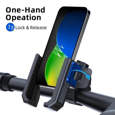 Suport telefon bicicletă pentru smartphone-uri de 4,5-7 inch, trotinete electrice robuste premium
