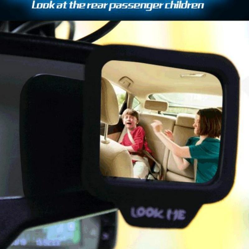 270 Degrees Wide Angle Car Rear Magnet Mirror Car Auxiliary Rearview Mirror Eliminate Blind Point for Car Safety