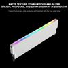 Memory Module Cooler 5V 3PIN ARGB AURA Sync Heat Sink Cooler DDR3 DDR4 DDR5 Heat Spreader Cooler for Desktop Computer PC Memory