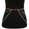 Women Adjustable Metal Body Chain For Casual Wear Formal Outfit And Cosplay Costumes