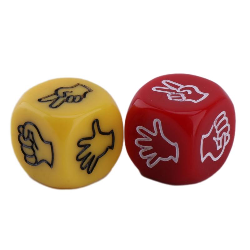 6 Stück/Set Party Brettspiel Requisiten Fingerraten Spiel Würfel Bar Würfel 20mm Party Siebe Party Requisiten Party Spiel Würfel