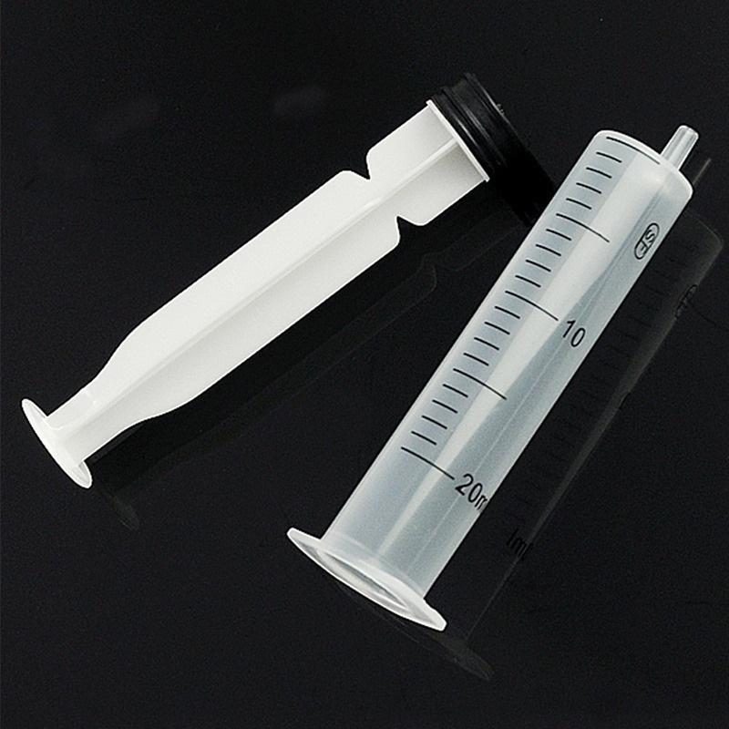 1pcs Plastic Syringe Liquid Lubricant Measuring Tool 20 ml