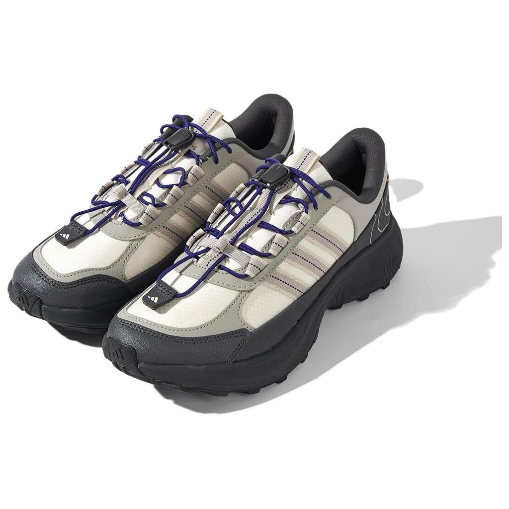 New Adidas ROAM WANDER Shock Absorbers Slip Resistant Abrasion Resistant Lightweight Low Top Hiking Shoes Unisex Gray Black JR7649