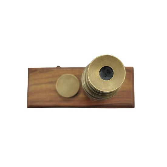 Marine Antique Design Dollond London Telescope 40.64 Cm Maritime Nautical Brass and Genuine Leather Spyglass with Leather Box Telescope