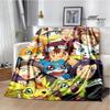 Digimon Cartoon Printed Blanket Flannel Warm Blankets Soft and Comfortable Blanket Bed Linings Cubre Cama Birthday Gift