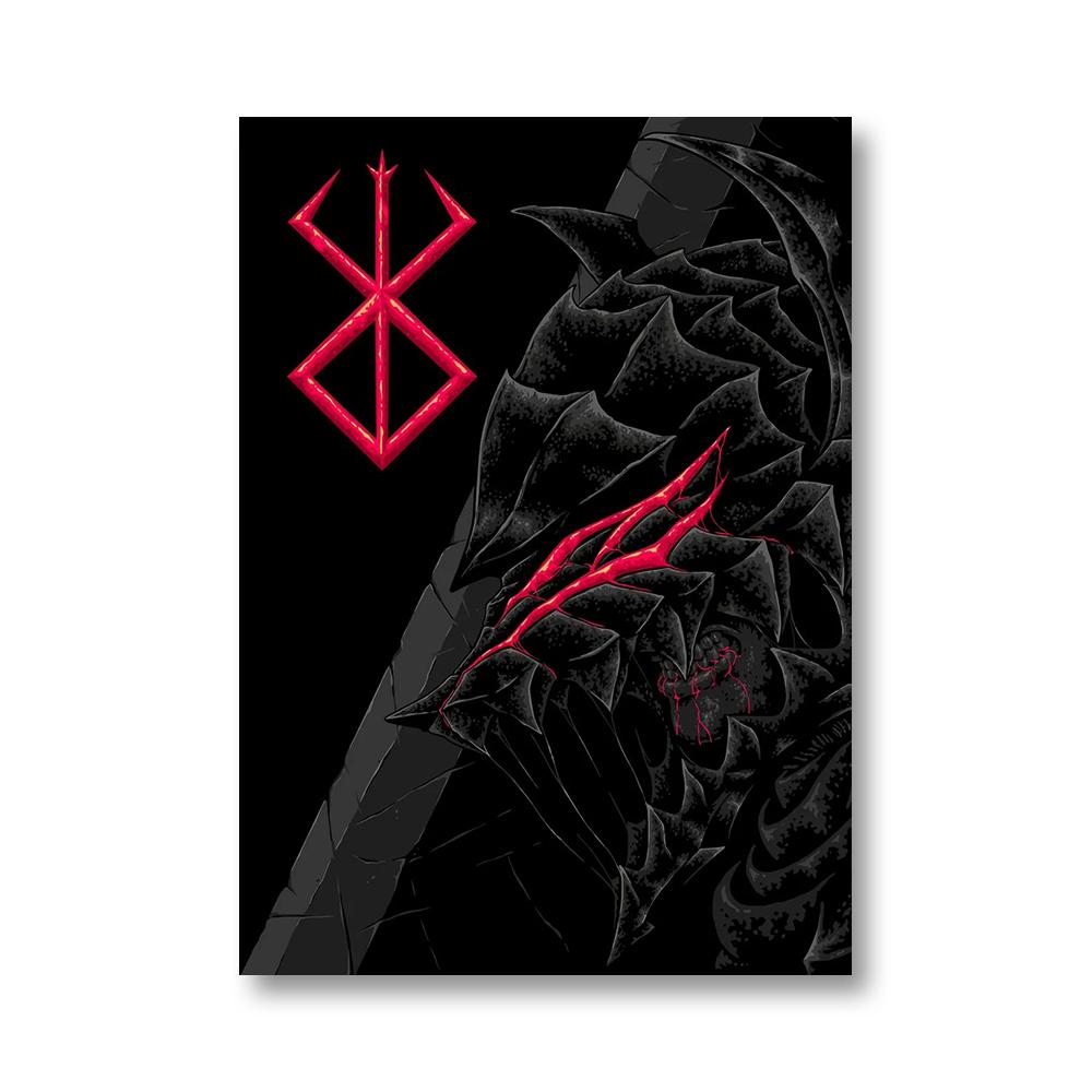 Zuřivý plakát Japonský anime obraz Nástěnné umění Obraz na plátně Moderní Ložnice Bar Obývací pokoj Domácí dekorace Obraz Cuadros