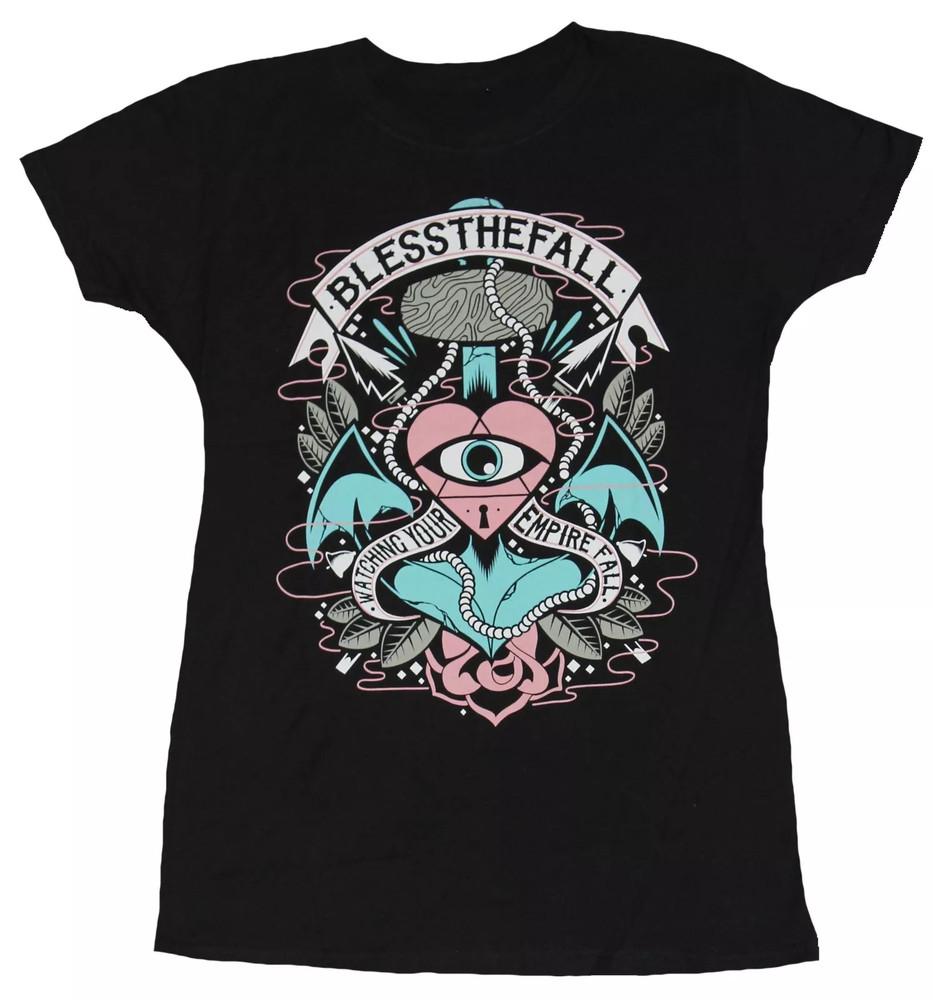 Blessthefall Bless the Fall Girls Juniors Tshirt Cotton Unisex Tee S5XL MO479 Unisex T-Shirt S
