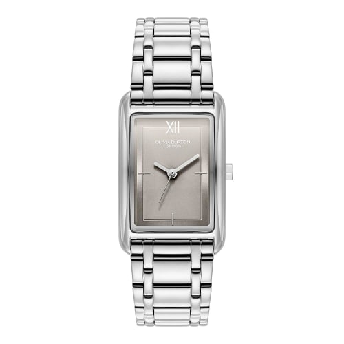 

Authorized Retailer: OLIVIA BURTON Women s Classic Globe Watch in Dove Gray with Silver Bracelet, 23mm, 24000194