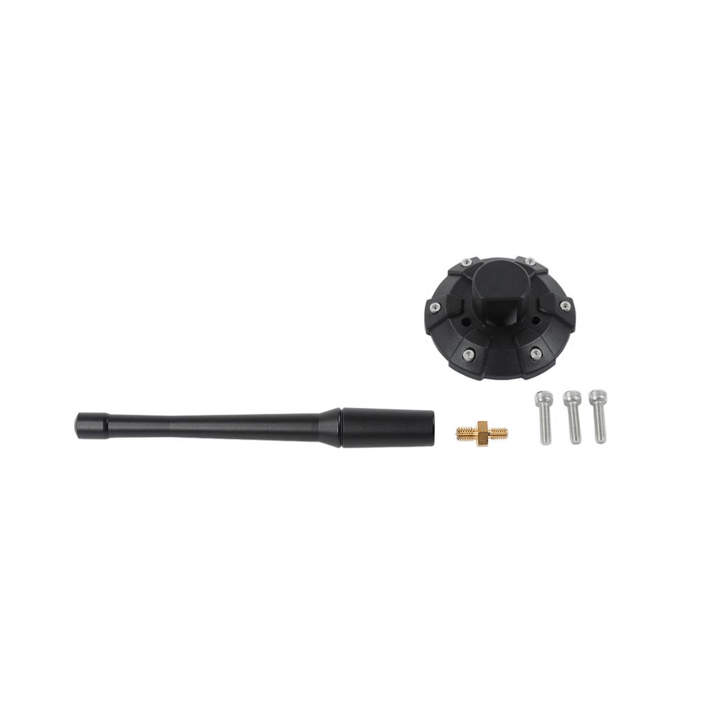 6 Inch Short Antenna Aerial Base Set For Jeep Wrangler JK JKU JL JLU JT Rubicon Sahara 2007-2025 Bracket Car Parts Accessories