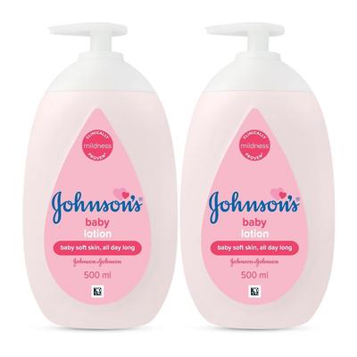 Baby Lotion (2 X 500 Ml), Baby Lotion, Johnson's Baby