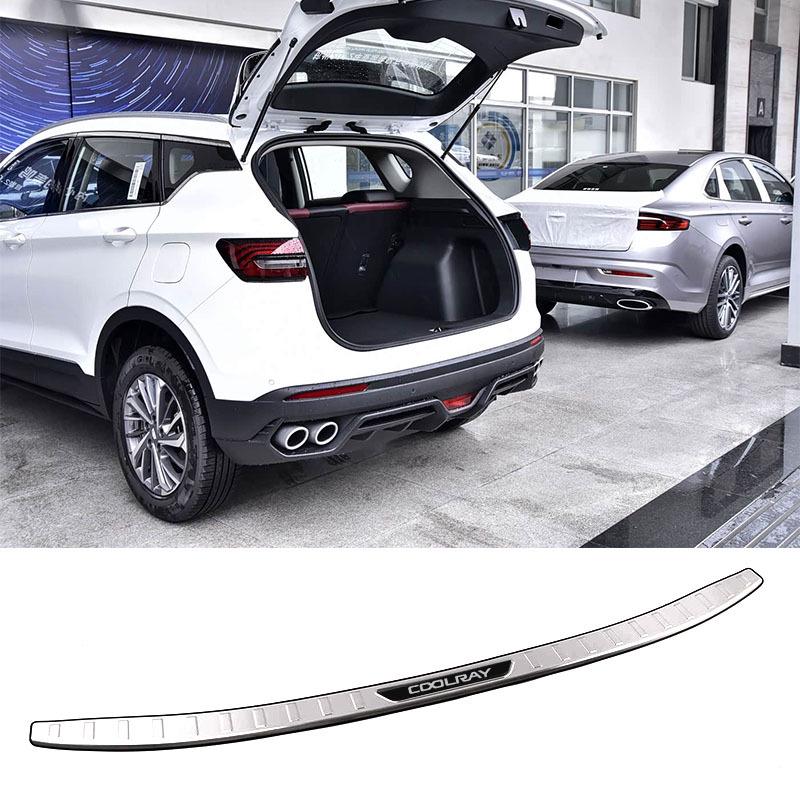 

Stainless Steel Door Sill Scuff Plates for GEELY COOLRAY Bin Yue Tailgate Protector For Geely Coolray