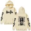 2026 Hot Sale Japanese Anime Dorohedoro Shin Noi Graphichoodie Men Women Gothic Horror Oversized Streetwear Hoodie Y2K Gothic Oversized Hoodie