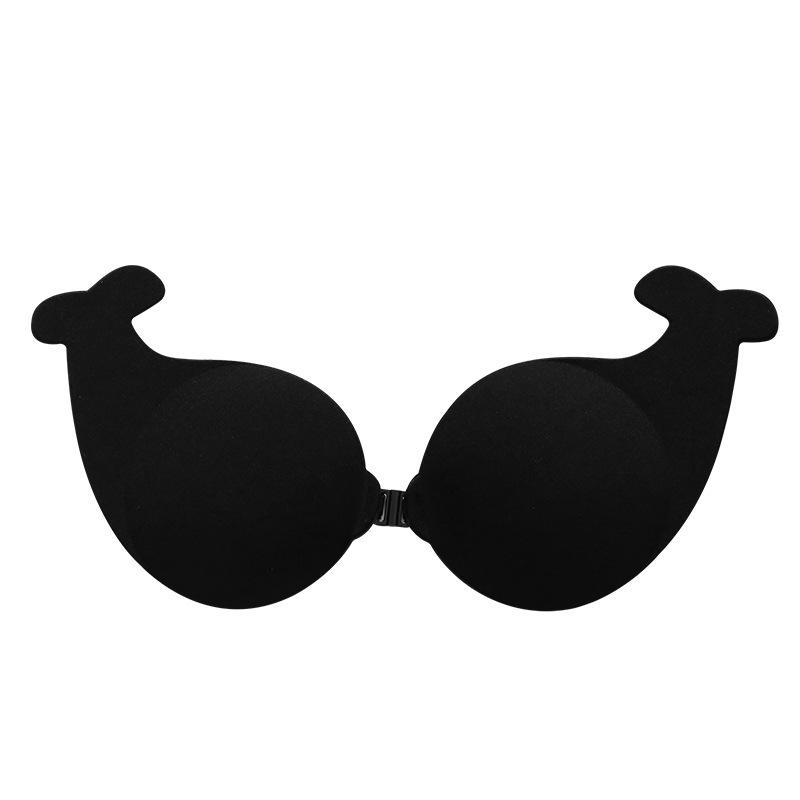 

Дышащий невидимый силиконовый бюстгальтер с пряжкой спереди, сборка, тяга, новая наклейка на грудь в виде дельфина L