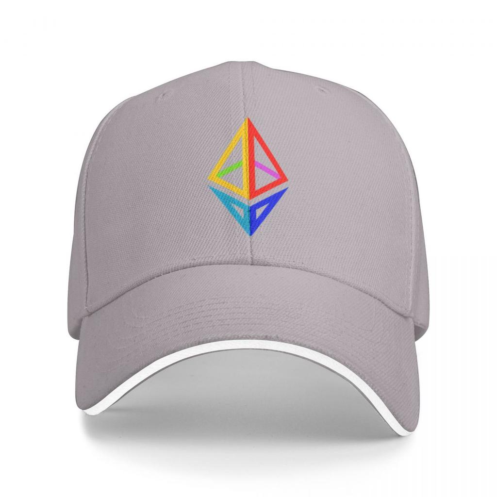 Ethereum Cryptocurrency Baseball Caps Snapback Baseball Hats Breathable Casual Casquette Outdoor Unisex
