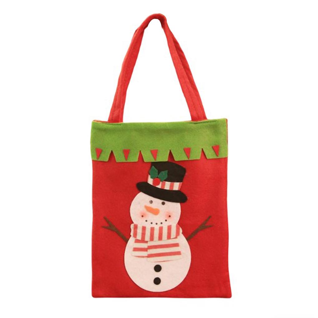 

Большие рождественские подарочные пакеты, сумка для покупок конфет, переносная сумка для рождественского декора