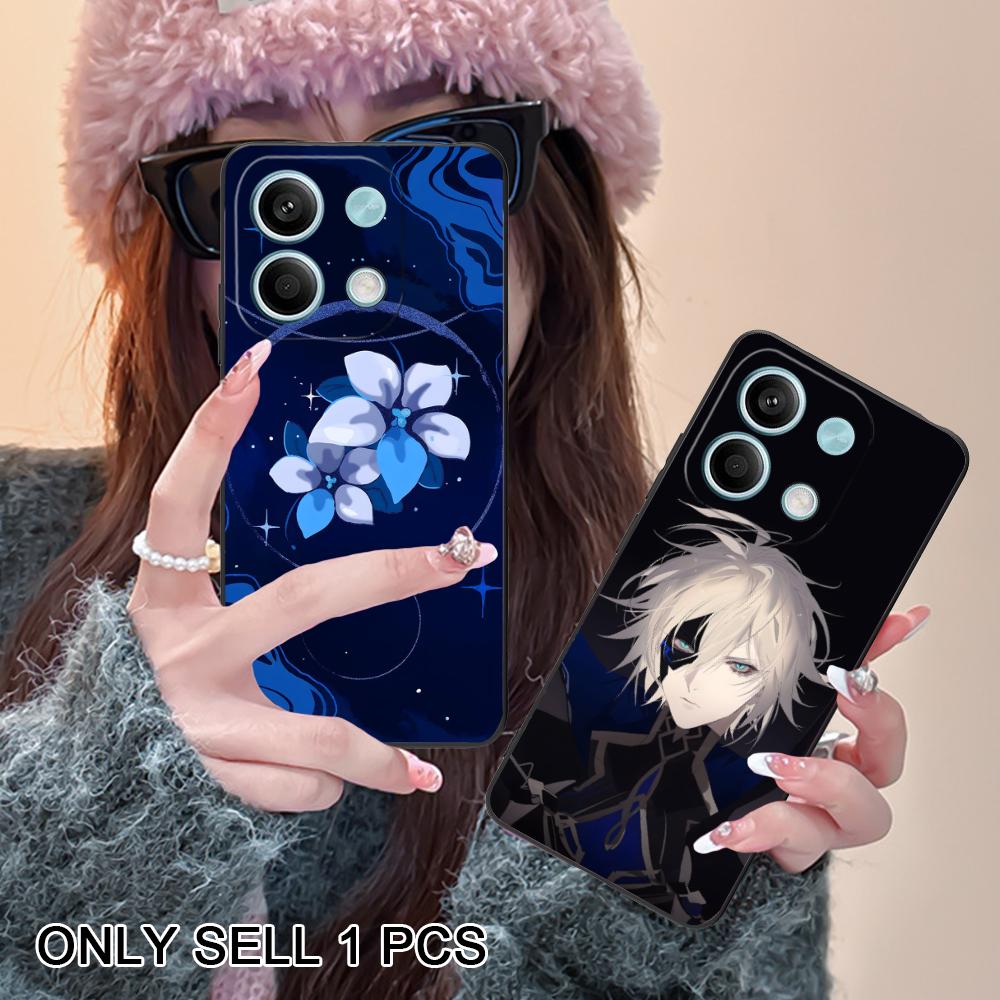 Game GI Dainsleif Phone Case for Xiaomi Redmi 15 14 13 12 A5 3 2 1 C Plus 4G 5G Soft TPU Shockproof Cover