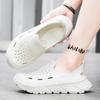 Sommersandalen Herren Strandslipper Plateau Weiche Sohle Wasserdicht Rutschfest Sandalen Wasserschuhe Outdoor Sport Ausgehöhlt Herrenschuhe