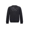 EMPORIO ARMANI Sweatshirts Men's Blue Crew Neck Moderate Regular 6Z1MP1-1JTYZ-F963