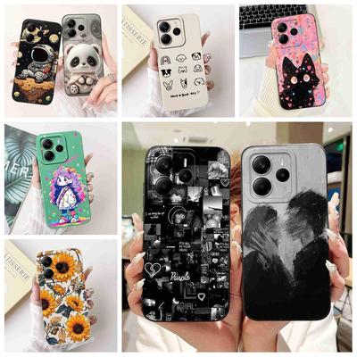 Para Xiaomi Redmi Note 14 5G Funda Patrón Panda Cubierta Funda de Teléfono de Silicona Suave Para Redmi Note 14 Note14 5G Fundas 6.67"