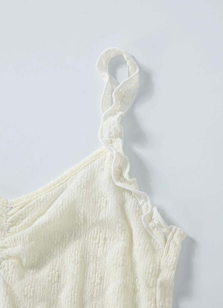 Aejeuon Blossom Mini Dress / Ivory