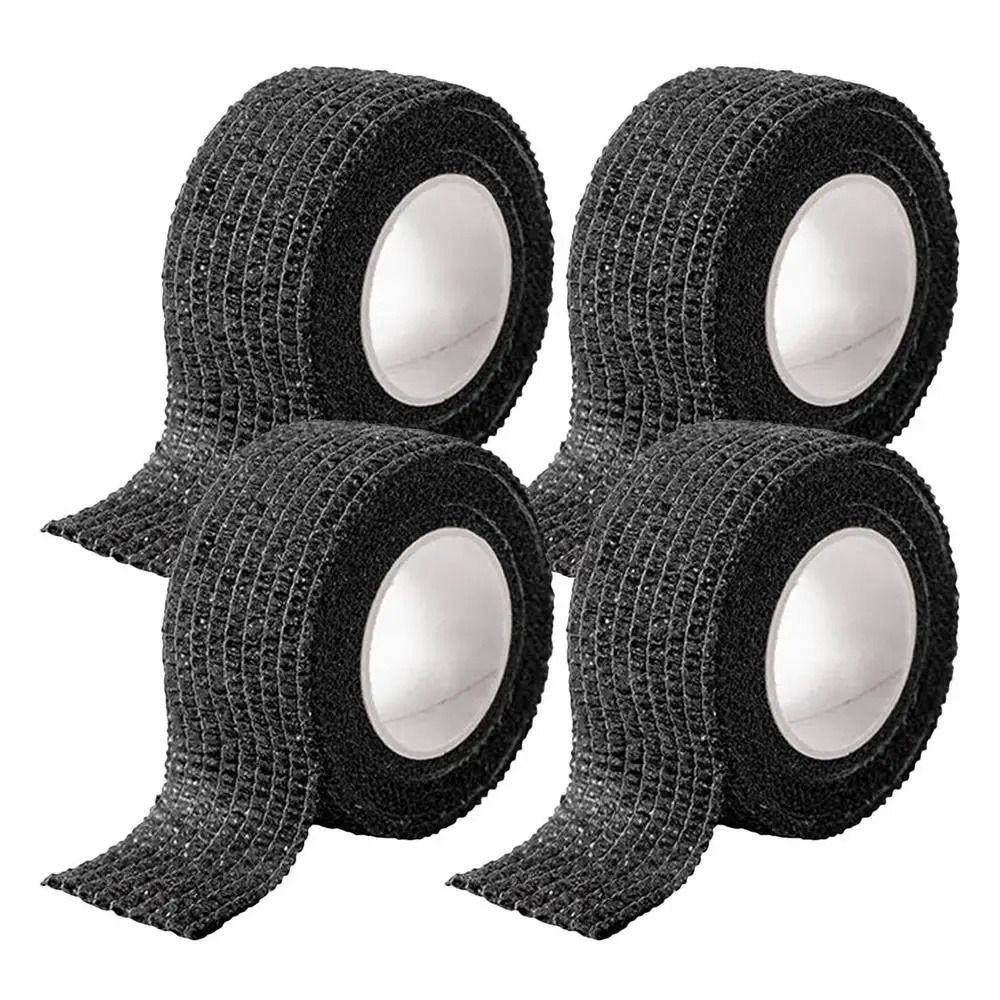 

4 рулона нетканой защитной ленты для ножек стола, защитная накладка на ножки стульев, накладка на ножки стульев чёрный