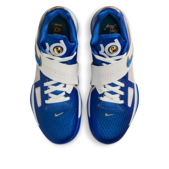 Nike Zoom KD 4 The Real MVP 'Hyper Royal' FZ3540-400 Men's Blue White Gold