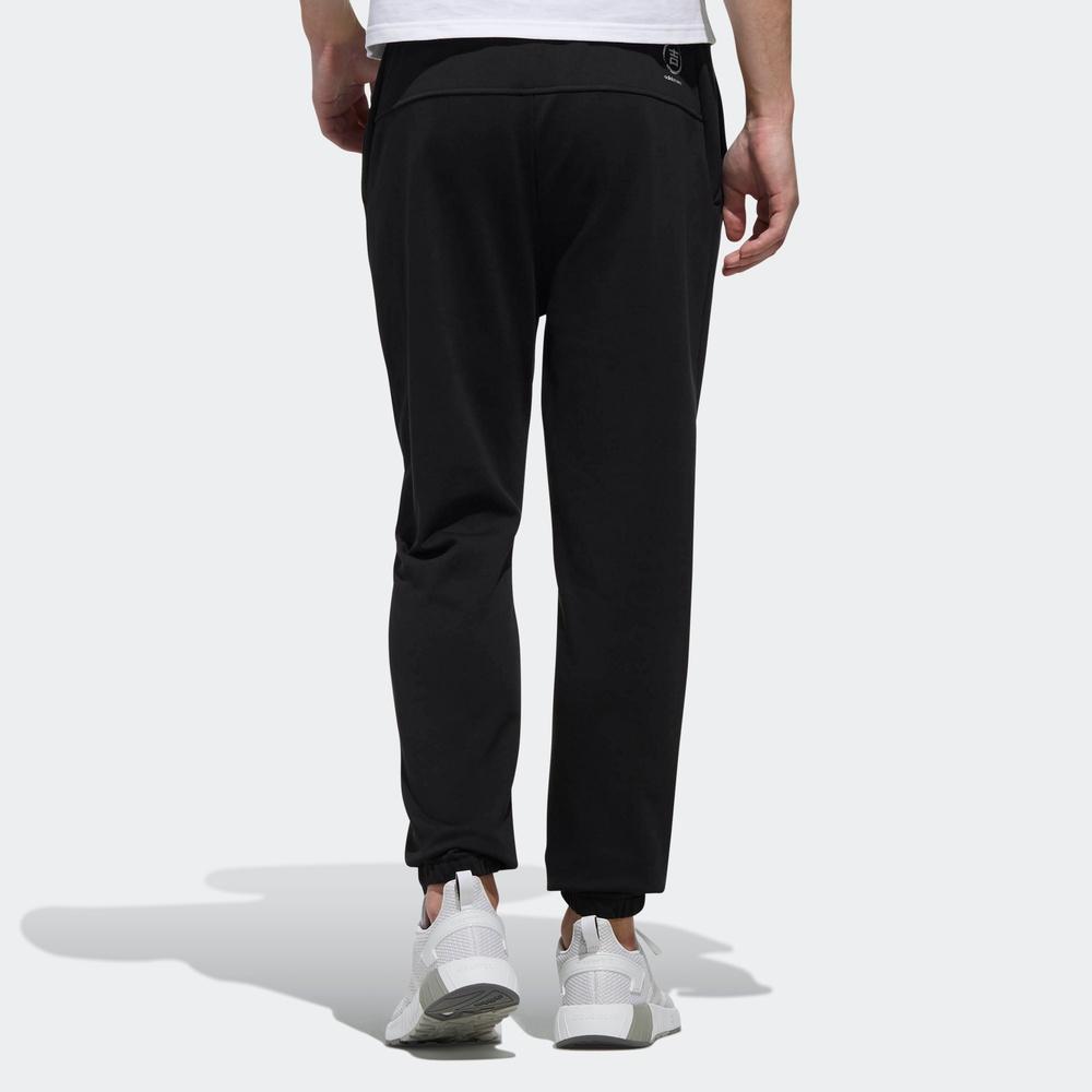 Adidas Neo Logo Comfortable Breathable Casual Sports Pants Men Bottoms Black DZ7581